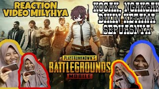 Download lagu PUBG KOCAK INDONESIA - REACTION VIDEO MILYHYA PUBG 100% KEBODOHAN #part1 mp3