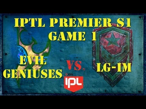 Evil Geniuses vs LG-IM - Game 1 - IPTL Premier S1
