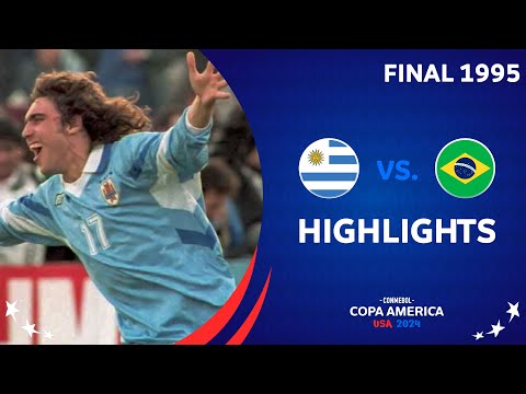 COPA AMÉRICA 1995 | URUGUAY CAMPEÓN VS BRASIL