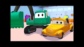 埃德加 そして, レ​​ッカー車のトム, （子供向け）車＆トラックの建設アニメ 🚚