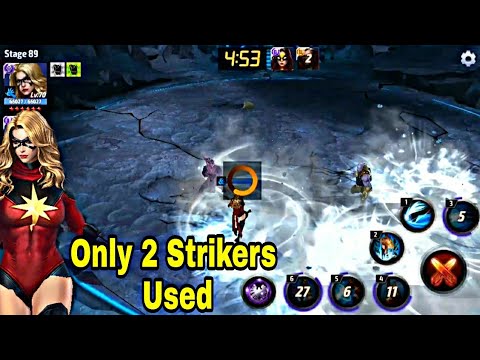 Wbu Thanos Stage 89 Clear In One Shot With 2 Strikers - Marvel Future Fight