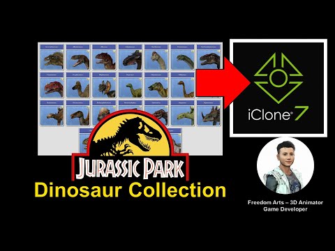 All Dinosaur Collection - iClone 7.9 Tutorial