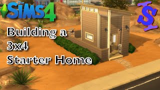 The Sims4 Building a 3x4 Starter Home