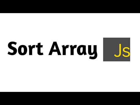 Sort Array In Javascript Using For Loop