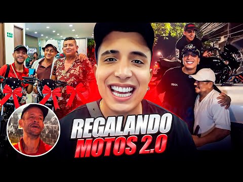 REGALÉ 6 MOTOS A LAS PERSONAS MÁS NECESITADOS 🙏🏻 REPARTIENDO BENDICIONES EN CALI 🏍️❤️ | MRSTIVENTC