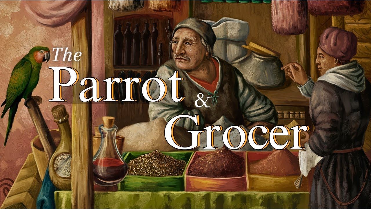 Rumi - The tale about Grocer and Parrot