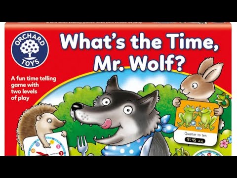 What’s the time Mr Wolf? Orchard Toys game/ how to play/rules