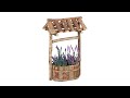 Décoration jardin Marron - Bois manufacturé - 25 x 43 x 18 cm