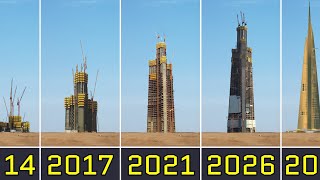 The Evolution of Jeddah Tower From 2013 to 2028