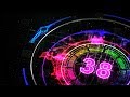 COUNTDOWN TIMER 1 Min V 674 60 Sec With Sound Music Effects 4K