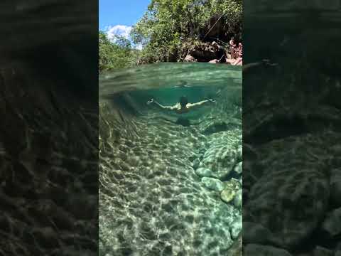 Esse é o Poço Azul em Lavrinhas, São Paulo - Brasil 🇧🇷