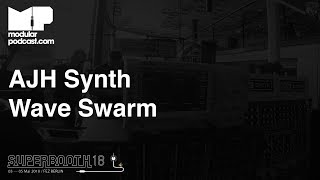 Video thumbnail for Superbooth 2018 - AJH Synth Wave Swarm (multi VCO & detune FX) by DivKid