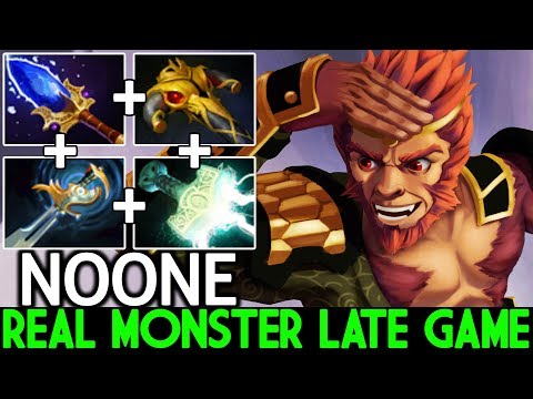 NOONE [Monkey King] Real Monster Against Pro Player Stack 7.22 Dota 2