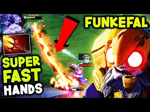 He Is So Fast That U Cant See Him Using Spells - Funkefal Tinker God Dota 2