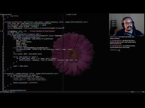 Font rendering | Handmade Hero (Zig|Linux) | Day 163