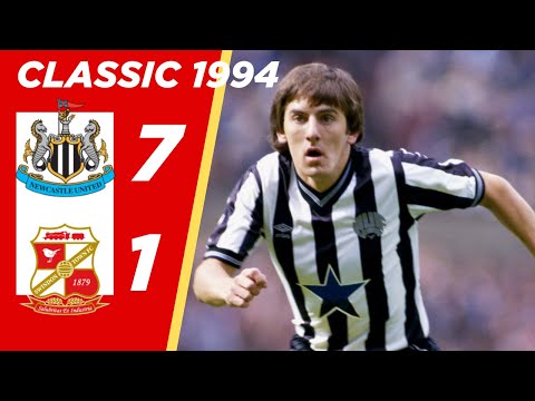 Newcastle United vs Swindon Town 7-1 1994 | Fantastic The Magpies | Extended Highlights