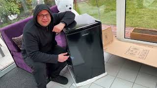 Klarstein Cool Cousin Kühl-Gefrier-Kombination, Fassungsvermögen: 80L & 69L, unboxing und Anleitung