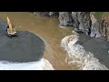 Spectacular Drone Video Lake Forsyth Opened To The Sea