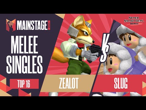 Zealot vs Slug - Melee Singles: Top 16 Losers - Mainstage 2021 | Fox vs Ice Climbers