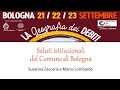 Saluti istituzionali del Comune di Bologna