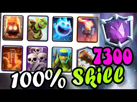 WINNER✌ The craziest Logbait DECK 7300 gameplays👈 Clash Royale
