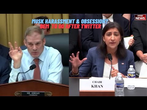 Jordan: Why Musk harassment & obsession? every Dem telling you to go after Twitter