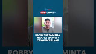 Robby Purba Minta Maaf ke Publik & Security yang Dipecat seusai Pukuli Anjing: Pintu Rumah Terbuka