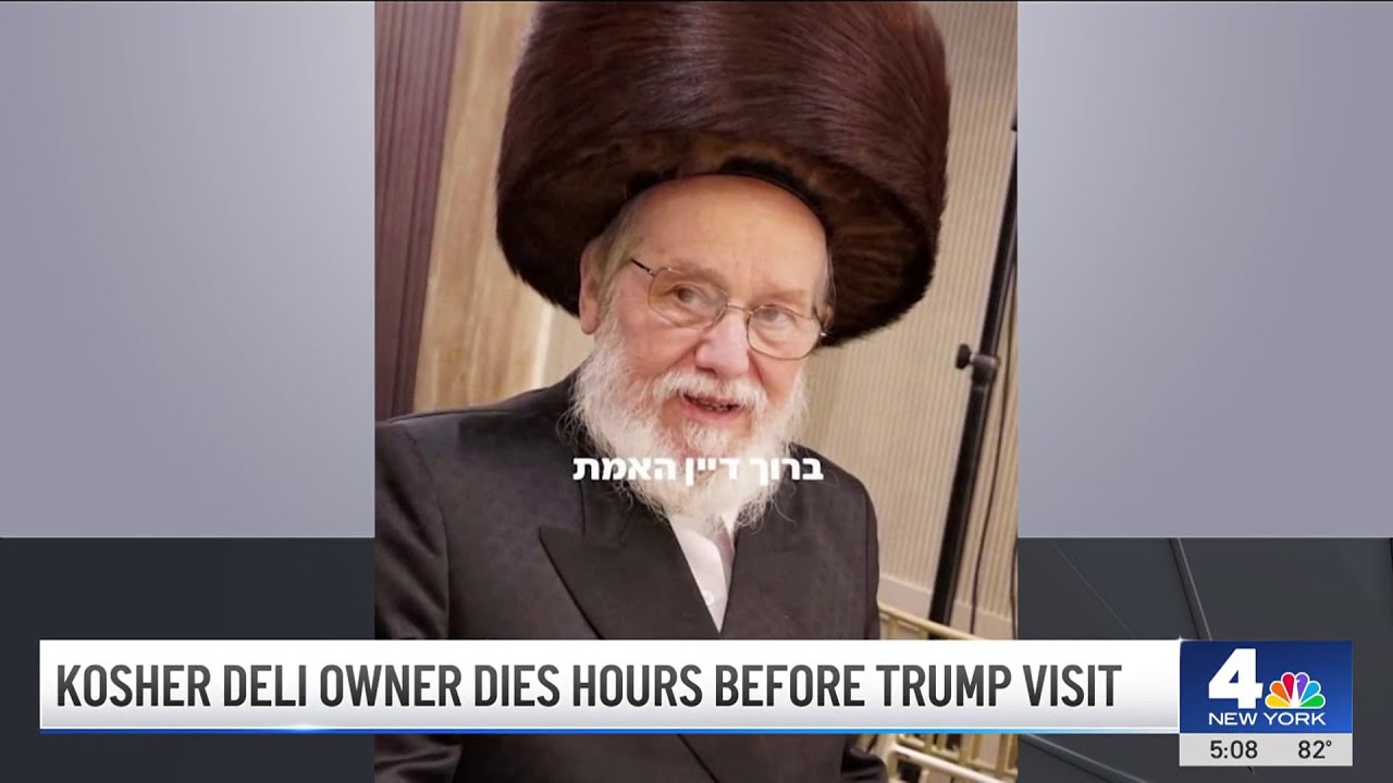 Trump was going to visit Gottlieb's but NYC Kosher deli owner died hours before | NBC New York
