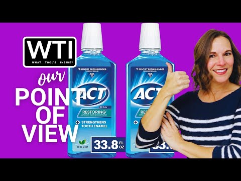 ACT Restoring Fluoride Mouthwash - WTI product video review