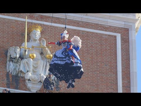 Carnevale di Venezia 2018 - Il volo dell'Angelo