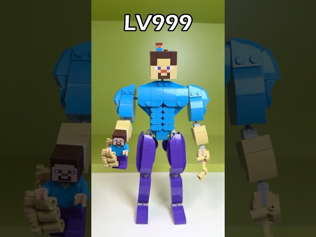Level 1 VS Level 999 LEGO Steve... SDDEFAULT Thumbnail