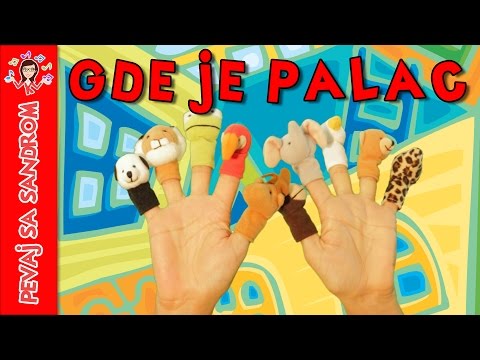 💖 Gde je palac 💖 Pevaj sa Sandrom | Dečije pesme | Dečije priče