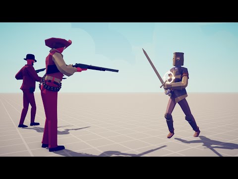 GUNSLINGER & DEADEYE vs EVERY UNIT - Totally Accurate Battle Simulator TABS