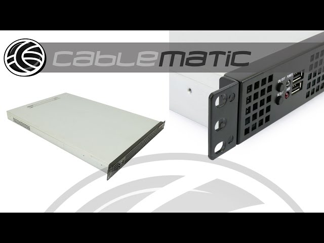 Vídeo relacionado con HMF - Bahía de conexión de 19 pulgadas, armario de red 7U con puerta de cristal, profundidad 400 mm, caja de pared para servidor, red e informática | Negro