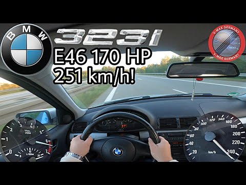 Thumbnail for BMW 323i E46 2.5 170 HP 1998 251 km/h Acceleration & TOP Speed drive on German Autobahn by BMW, Car