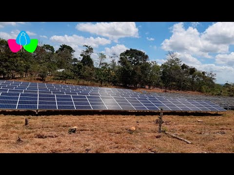 Avanza en un 50% la construcción del parque solar en El Ayote en la Costa Caribe Sur
