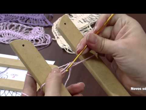 Mulher.com 08/04/2015 - HELEN MARETH BLUSA DEGRADE EM CROCHE DE GRAMPO PT1