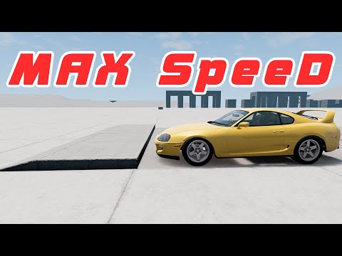 Cars VS Square Speed Bump - #1 - BeamNG Drive
