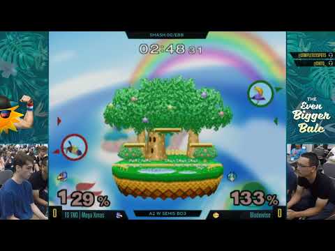 The Even Bigger Balc - Bladewise (Peach) vs TS TNC | Mega Xmas (Falco) - Singles Pools - SSBM