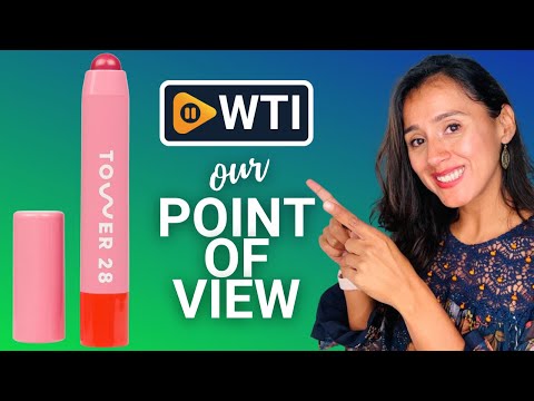 Tower 28 JuiceBalm Tinted Lip Balm Shea Butter and Marula Oil Treatment - WTI product video review