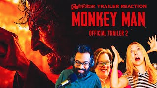 Monkey Man Trailer 2 Reaction with @PardesiReviews  and @D54pod ! Dev Patel!