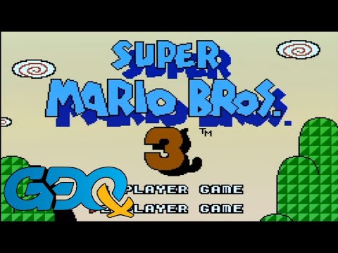 Super Mario Bros. 3 Co-Op with MitchFlowerPower and GrandPOOBear in 1:05:33 - GDQx2018