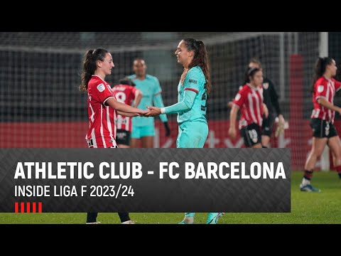 Imagen de portada del video INSIDE I Athletic Club-FC Barcelona I Liga F I Athletic Club