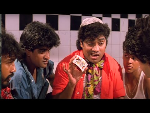 जॉनी लीवर कॉमेडी - तू ना जा मेरे बादशाह, एक रानी के लिए - Johnny Lever Best Comedy - Juaari Part - 3