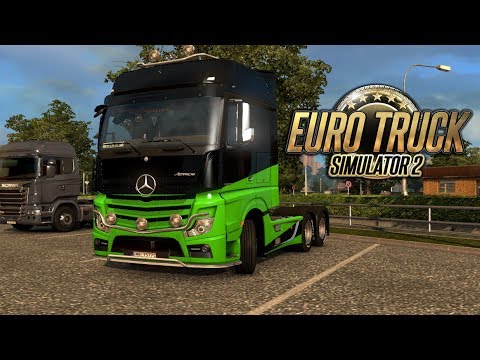 Euro Truck Simulator 2 Multiplayer - Trasa Warszawa ➡️ Calais