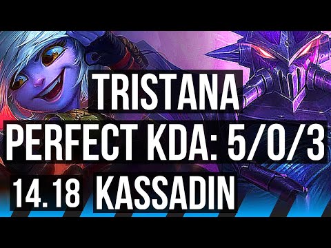 TRISTANA vs KASSADIN (MID) | 5/0/3 | NA Master | 14.18