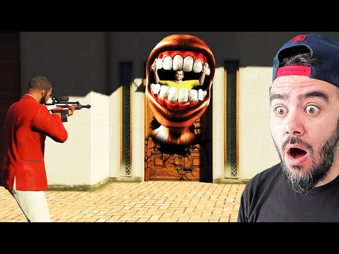 KANLI EVDE BÜYÜK OLAY OLDU CANAVAR GELDI - GTA 5 MODS