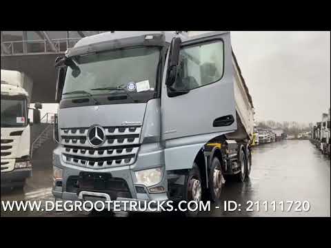 Degroote Trucks: Mercedes-Benz Arocs 4145 - 8x4 tipper truck for sale