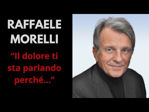RAFFAELE MORELLI: “Non devi fuggire dal dolore… devi ascoltarlo”!!! Da vedere tutto fino alla fine!!