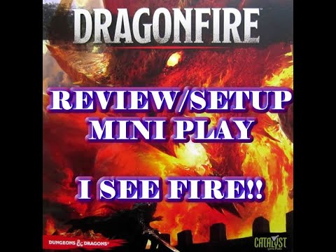 DRAGONFIRE - REVIEW/SETUP-SEMI PLAYTHROUGH